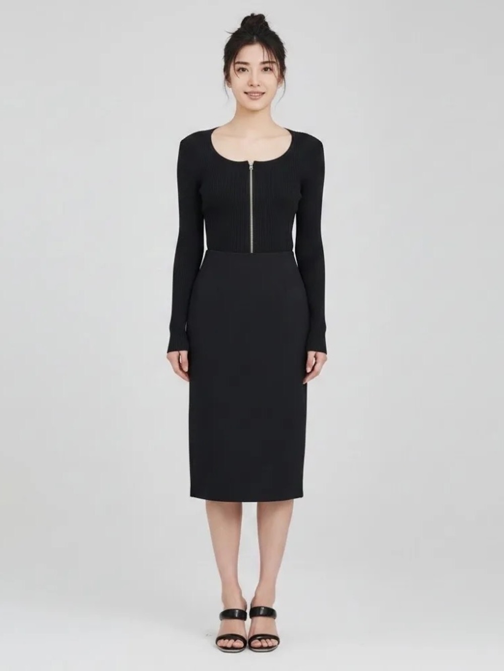 DKNY Women's Pull On Pencil Skirt